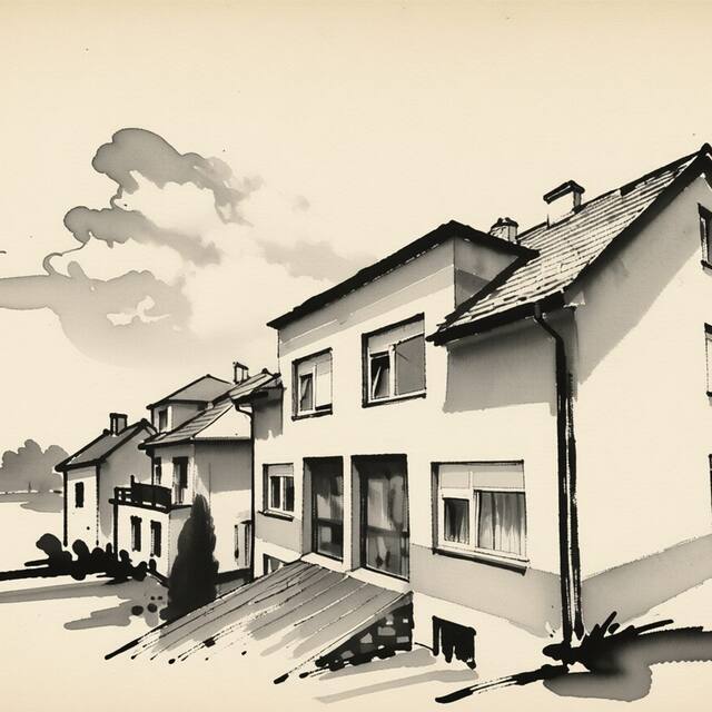 Ilustrační kresba: Villa Bety
