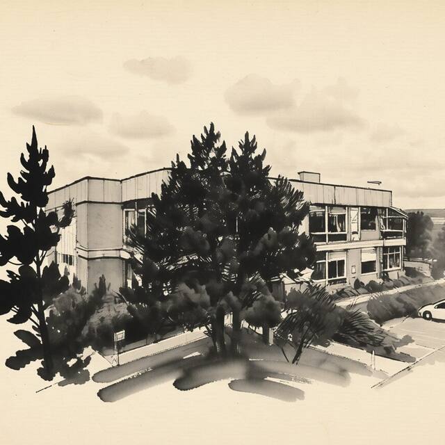 Ilustrační kresba: HOTEL DUKLA