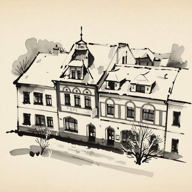 Ilustrační kresba: Wellness Hotel Anna Nejdek