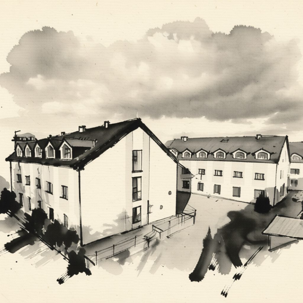 Ilustrační kresba: HOTEL CHOTOL