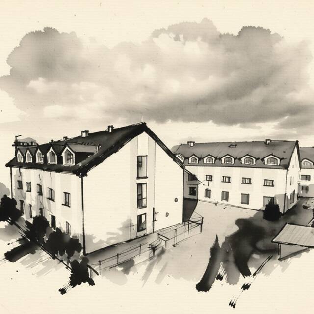 Ilustrační kresba: HOTEL CHOTOL