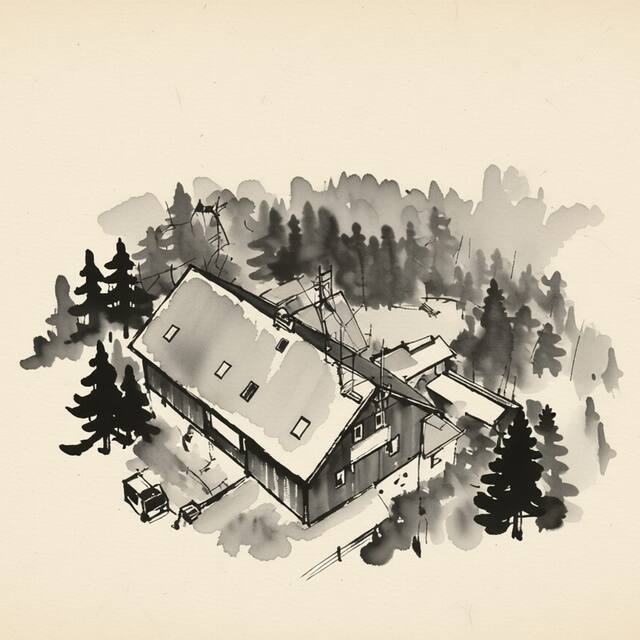 Ilustrační kresba: Sněžník