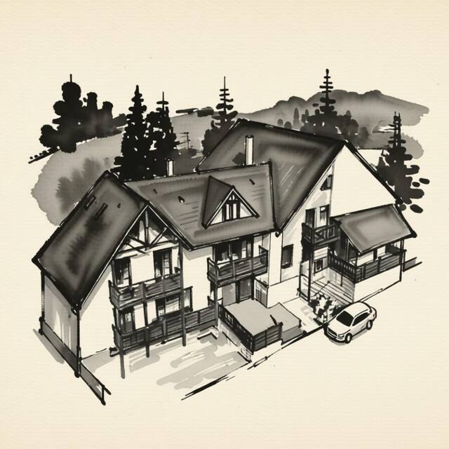 Ilustrační kresba: HOTEL HELENA