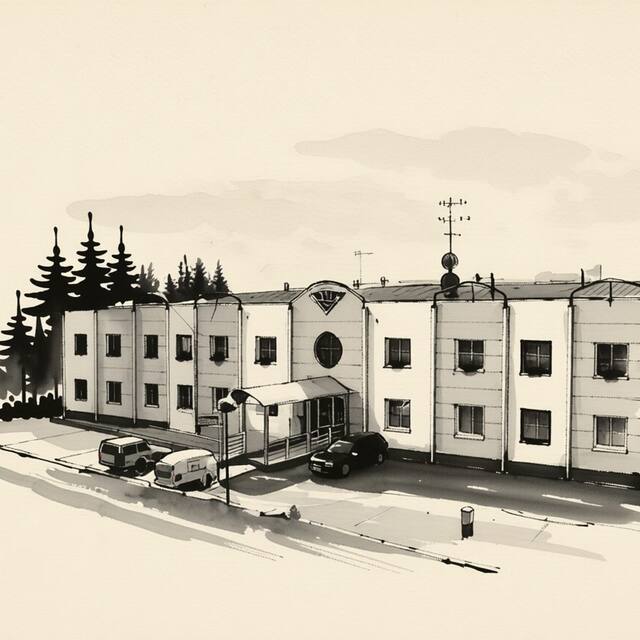 Ilustrační kresba: Wellness Hotel Staré Město