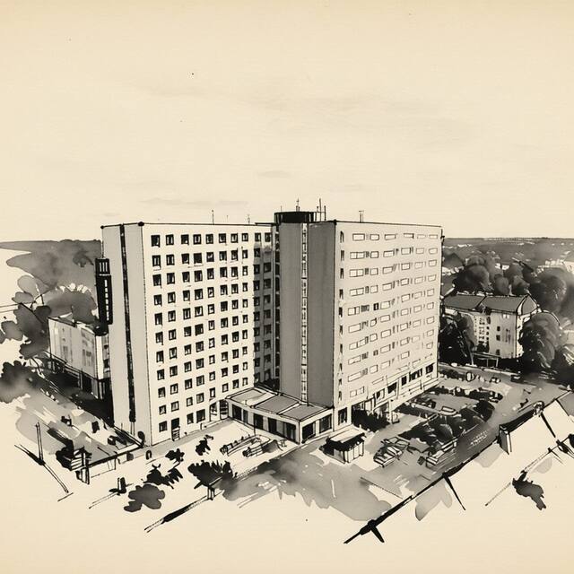 Ilustrační kresba: Comfort Hotel Prague City East