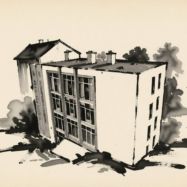 Ilustrační kresba: Golden Fish Hotel Apartments