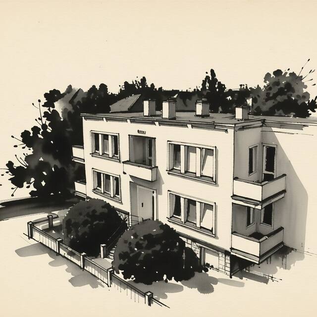 Ilustrační kresba: Luxury Spa & Wellness Vila Valaška