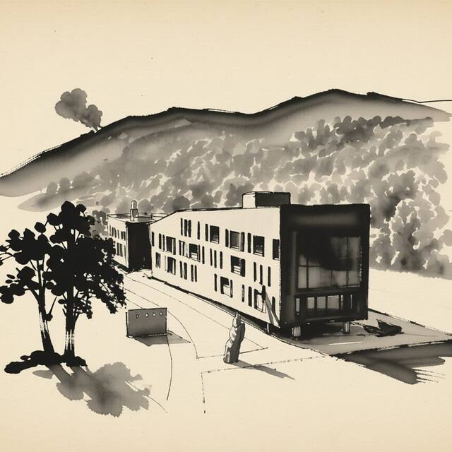 Ilustrační kresba: Miura Hotel