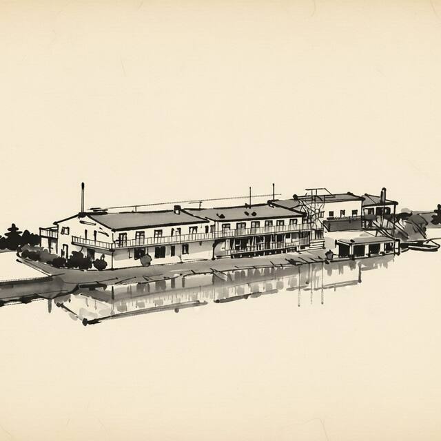 Ilustrační kresba: Hotel&Wellness Knížecí rybník