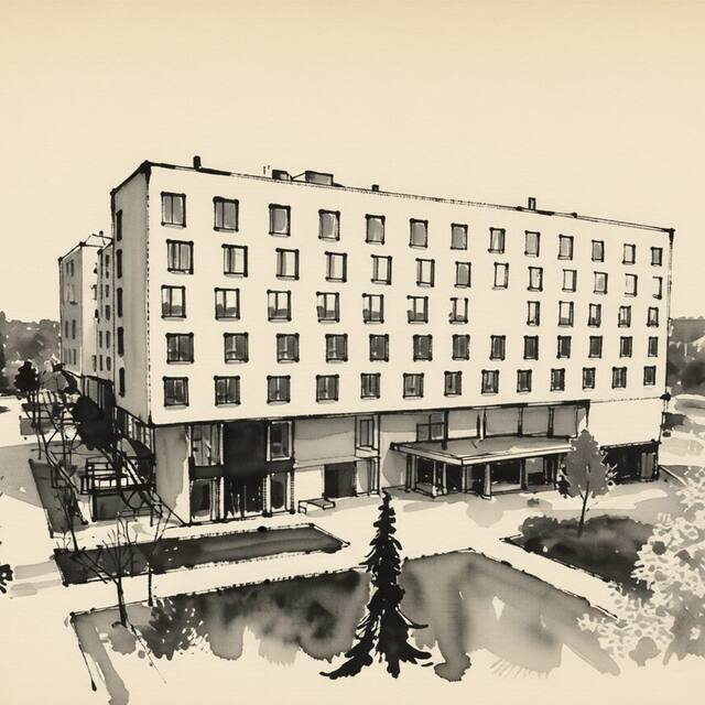 Ilustrační kresba: NH Collection Olomouc Congress