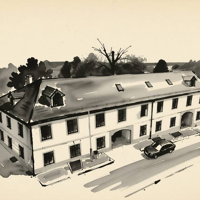 Ilustrační kresba: Darwin Hotel Restaurant