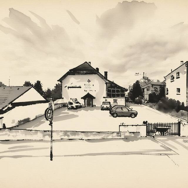 Ilustrační kresba: Penzion U Josefa