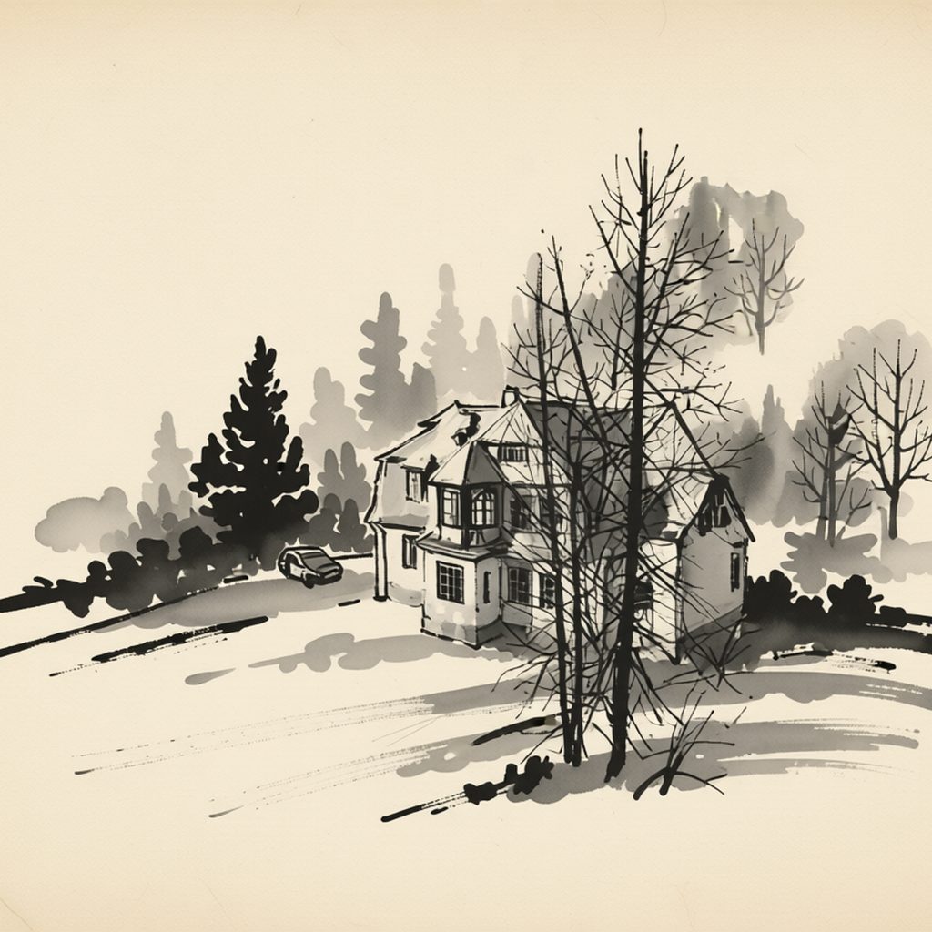 Ilustrační kresba: Vila Anobis