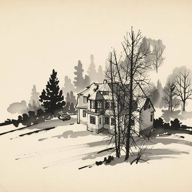 Ilustrační kresba: Vila Anobis
