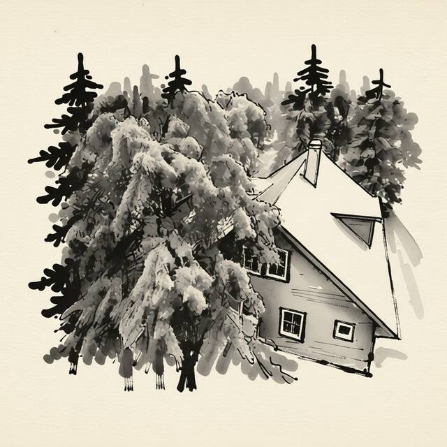 Ilustrační kresba: Autokemp Buňkov