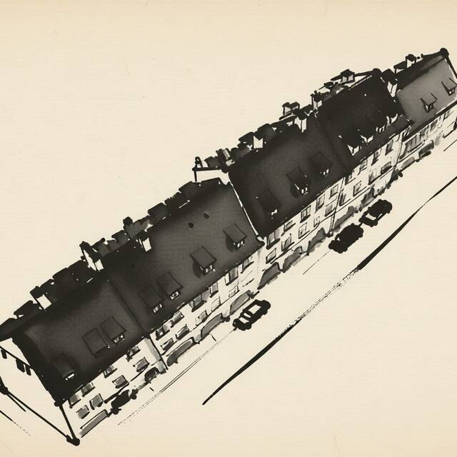 Ilustrační kresba: Hotel Adam Trutnov