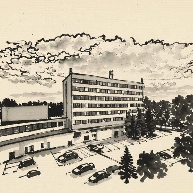 Ilustrační kresba: Hotel Energie