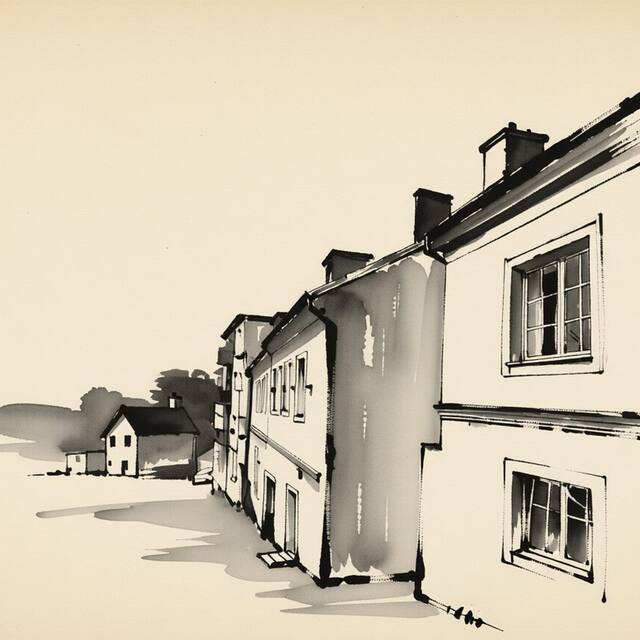 Ilustrační kresba: Penzion Excellent