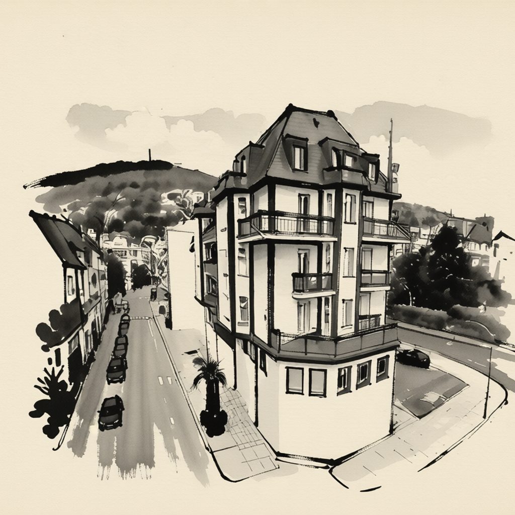 Ilustrační kresba: EA Hotel Atlantic Palace