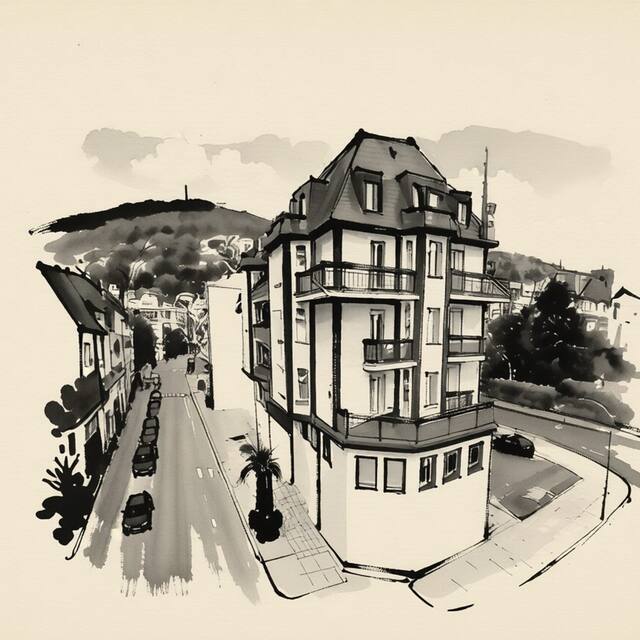 Ilustrační kresba: EA Hotel Atlantic Palace