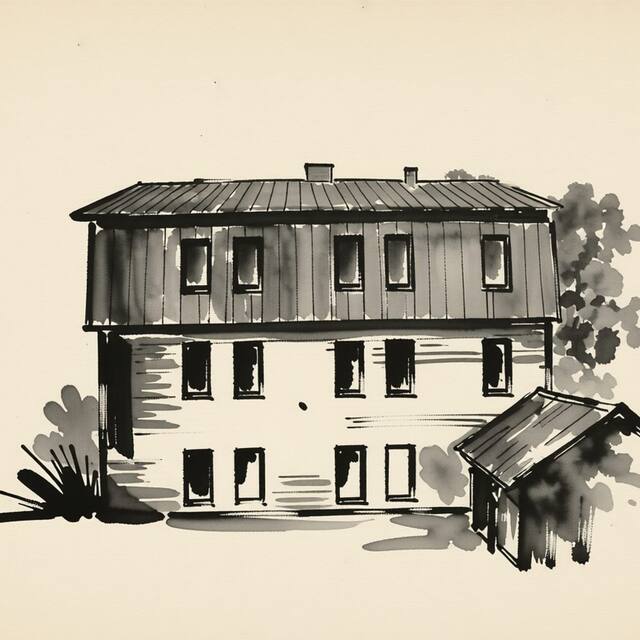 Ilustrační kresba: Hotel Bozi Dar - Excalibur