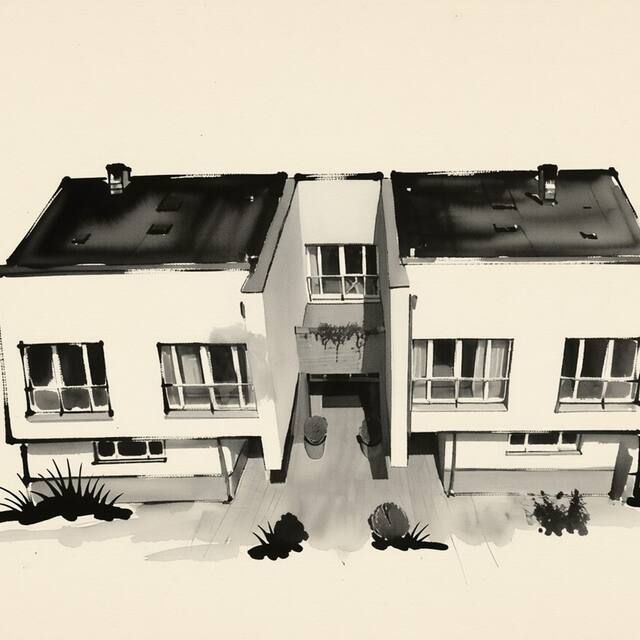 Ilustrační kresba: Sporthotel