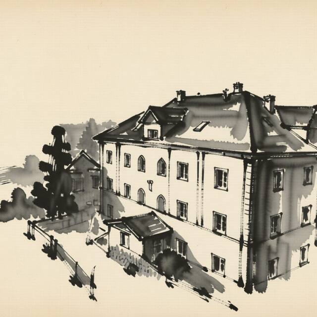 Ilustrační kresba: Penzion Na Hvězdě