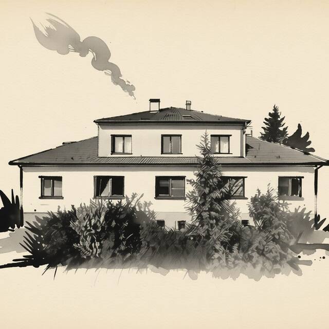 Ilustrační kresba: Výzkumná stanice vinohradnická
