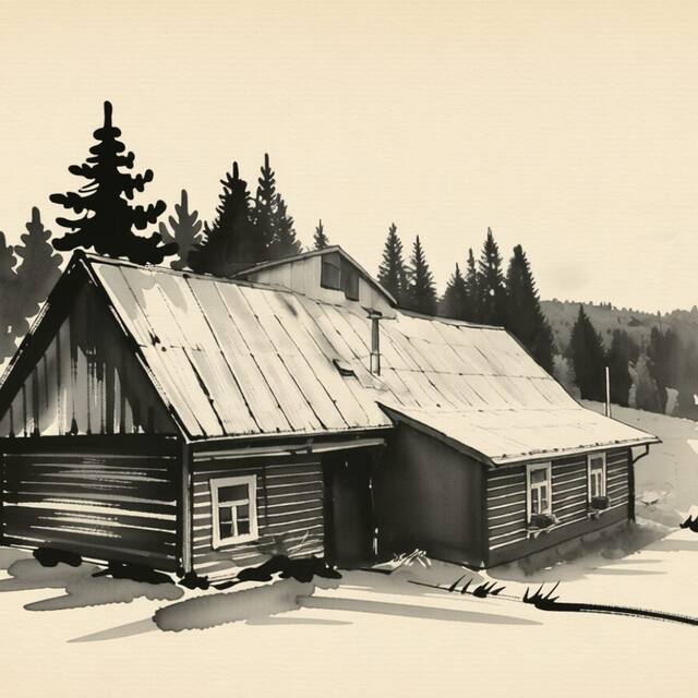 Ilustrační kresba: Lesní Zátiší