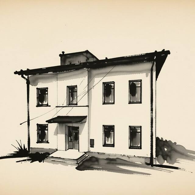 Ilustrační kresba: Penzion Budopartner