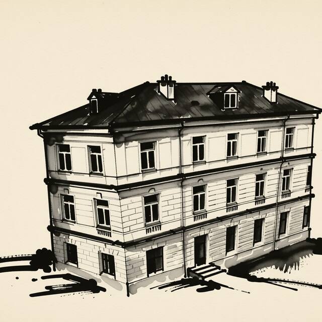Ilustrační kresba: Hotel Prague Centre Plaza