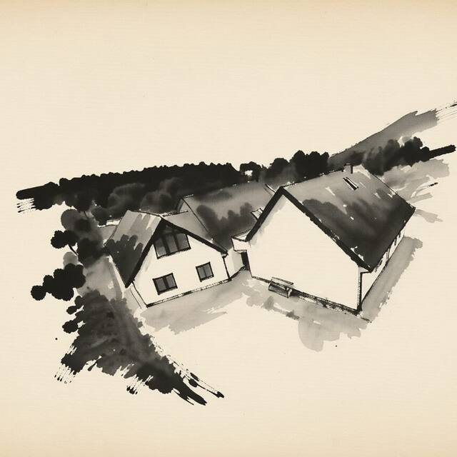 Ilustrační kresba: Hotel Ring