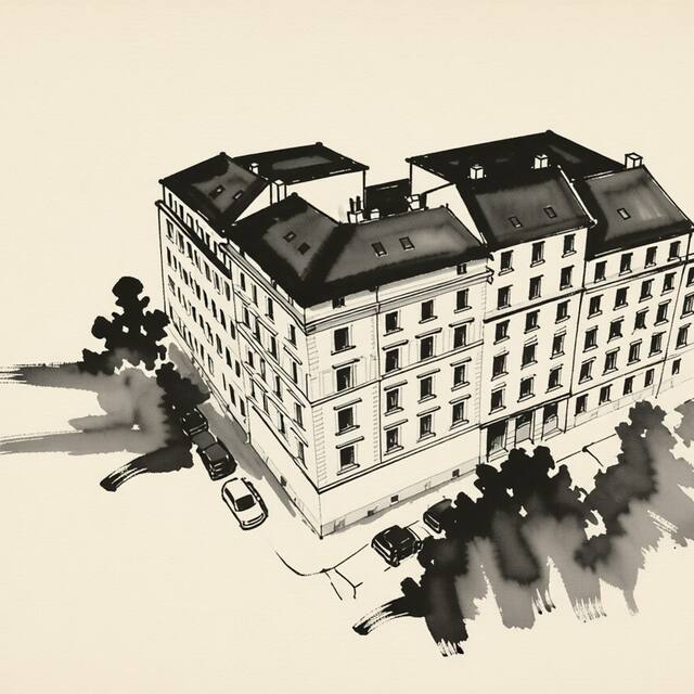 Ilustrační kresba: Gallery Hotel SIS