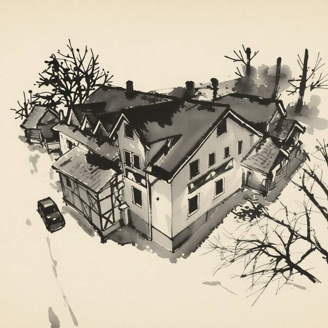 Ilustrační kresba: Hotel Restaurant Svejk