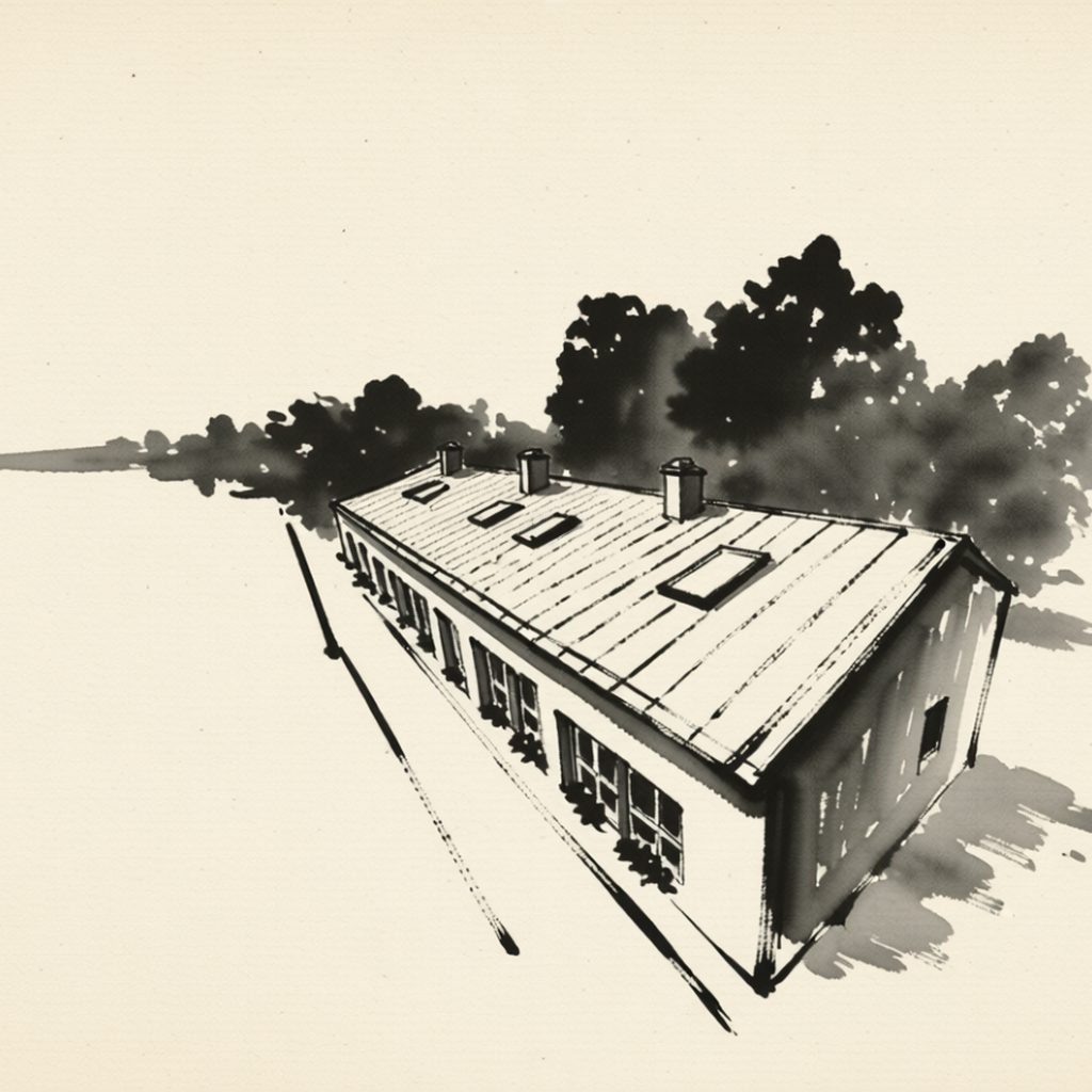 Ilustrační kresba: Penzion Janová