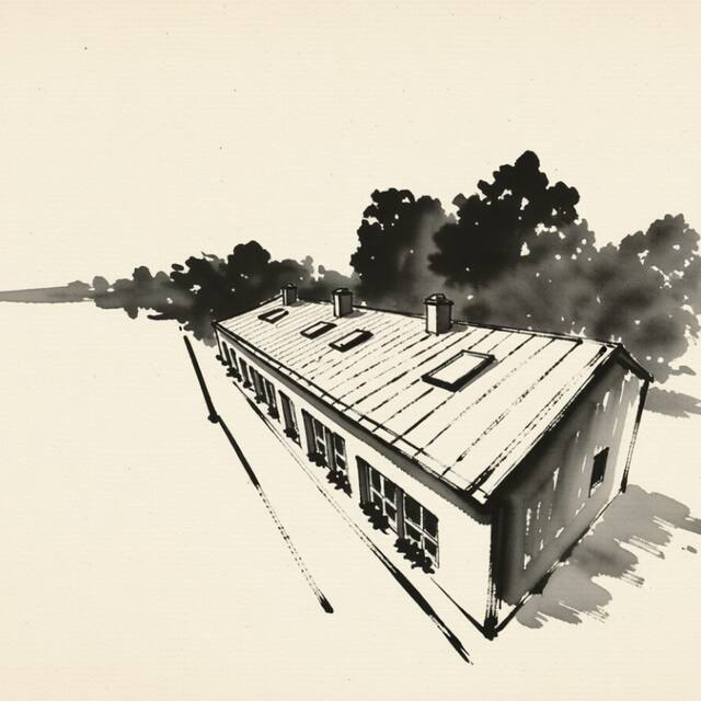 Ilustrační kresba: Penzion Janová