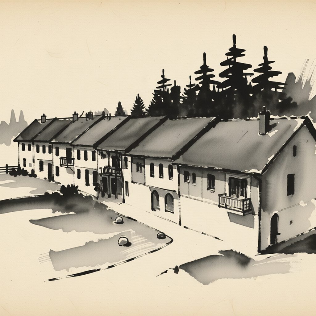 Ilustrační kresba: Landal Marina Lipno