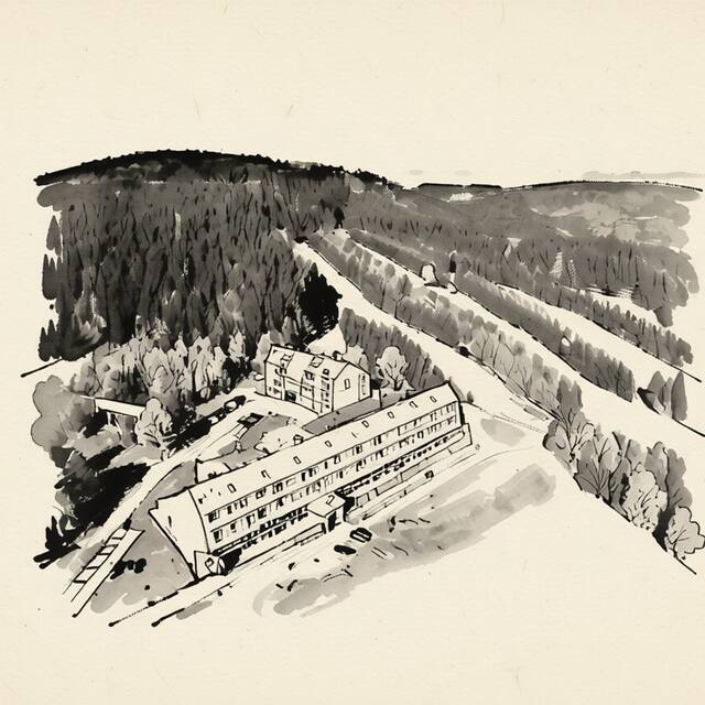Ilustrační kresba: Horský Apartmán Ramzová
