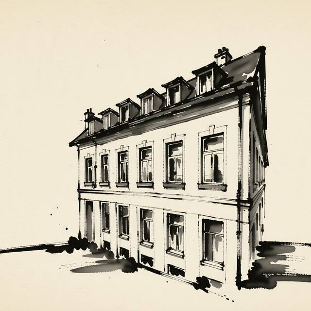 Ilustrační kresba: Central Spot Prague Apartments