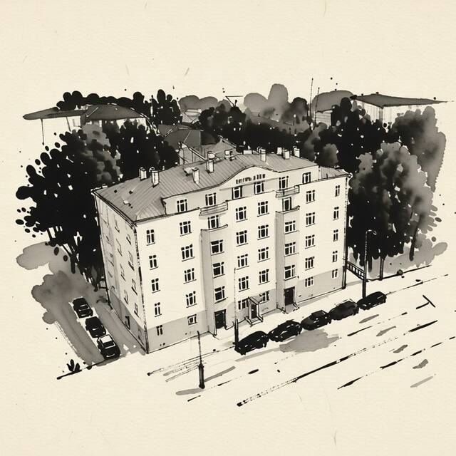 Ilustrační kresba: My Hotel Apollon