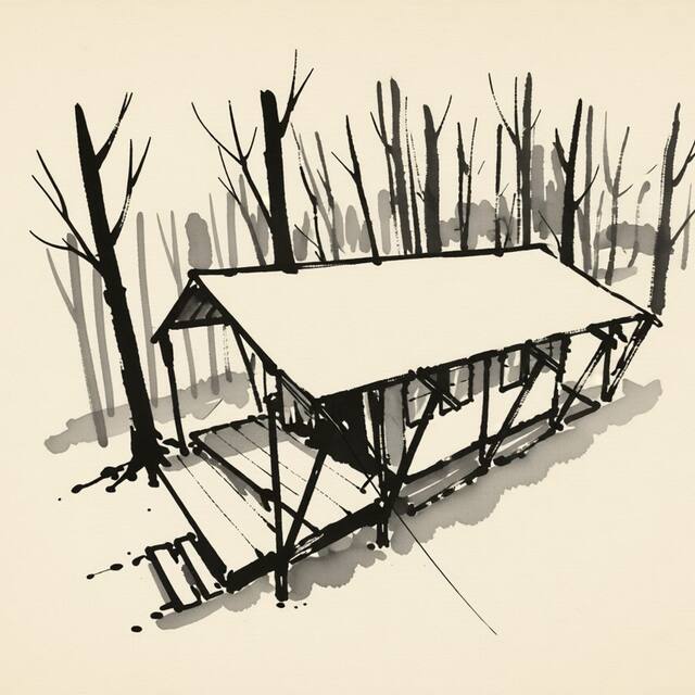 Ilustrační kresba: Africa House