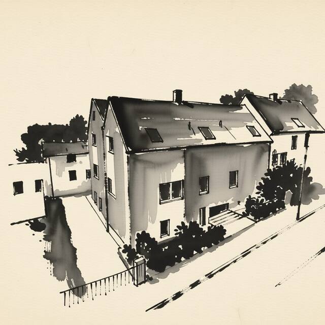 Ilustrační kresba: Villa Joanna