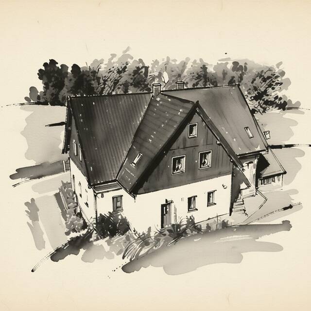 Ilustrační kresba: Chalupa Amálka