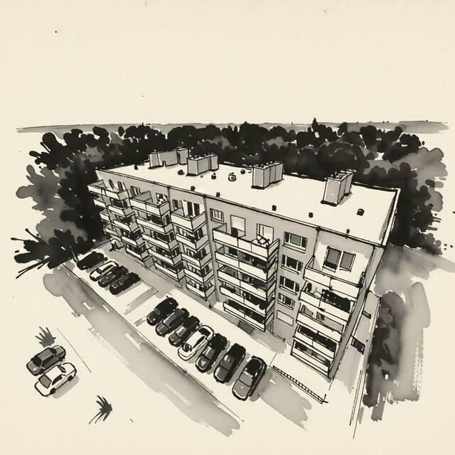 Ilustrační kresba: RS Apartments