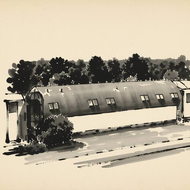 Ilustrační kresba: Hotel Bestar