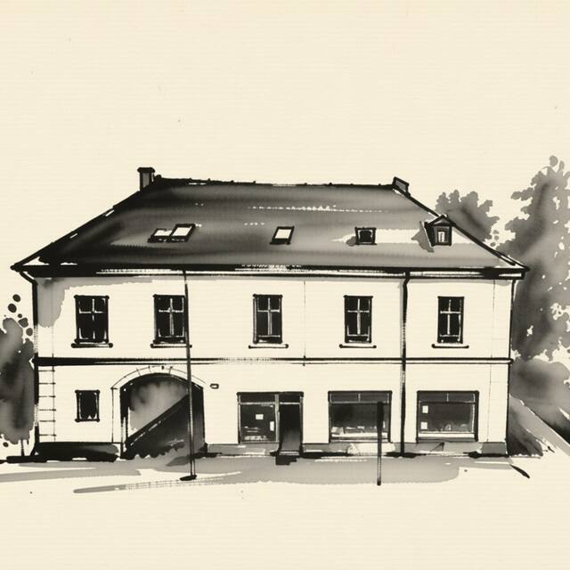 Ilustrační kresba: Pension Viktorin