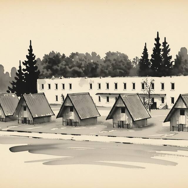 Ilustrační kresba: Morava Camp Mohelnice