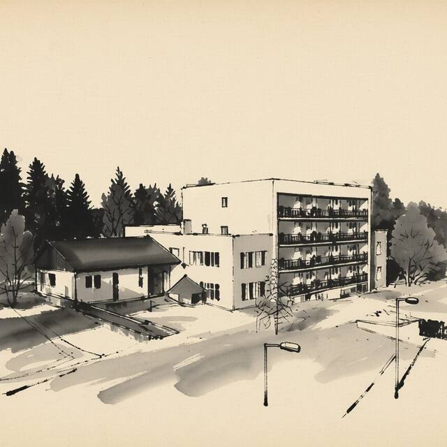 Ilustrační kresba: EA Hotel Kraskov