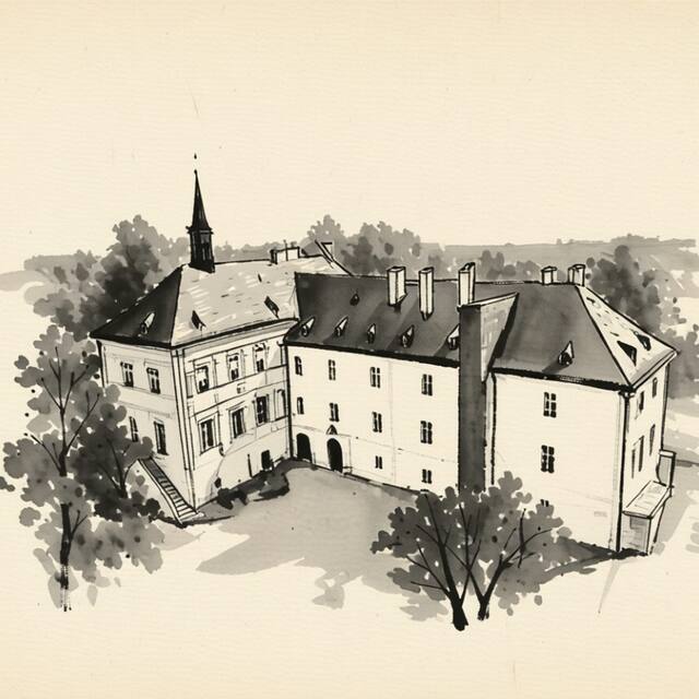 Ilustrační kresba: Hotel Zámek Svijany***