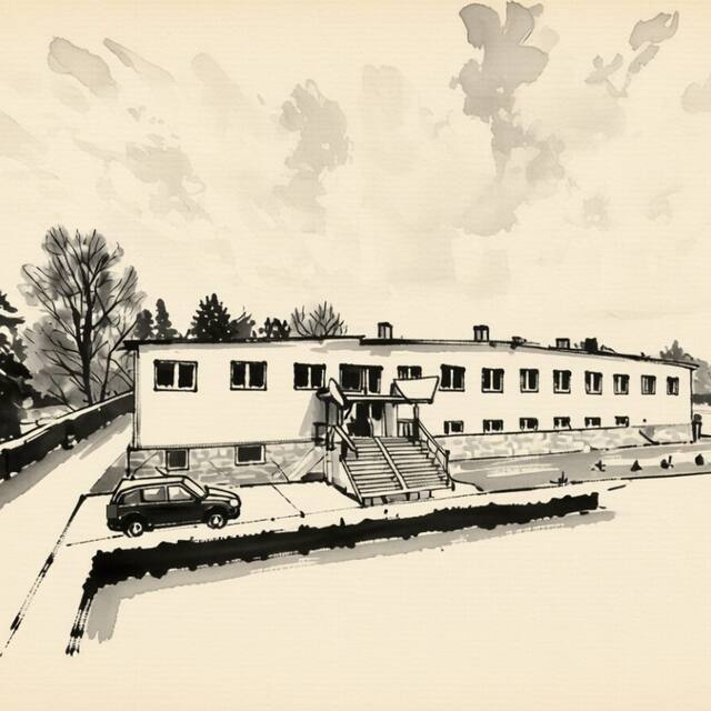 Ilustrační kresba: Sporthotel BK Pod Lipou